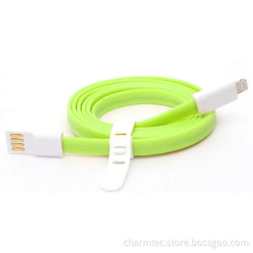 USB Charging Data Sync Cable, USB to Apple I5/Lightning, 1200 Mm